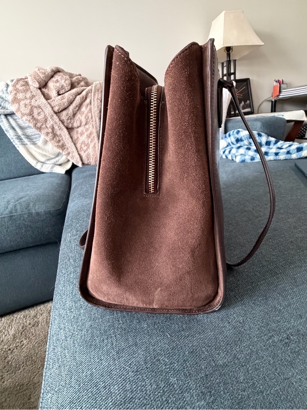 NWOt Kate Spade Large Madison Laptop Tote in Dark Brown - Picture 5 of 7